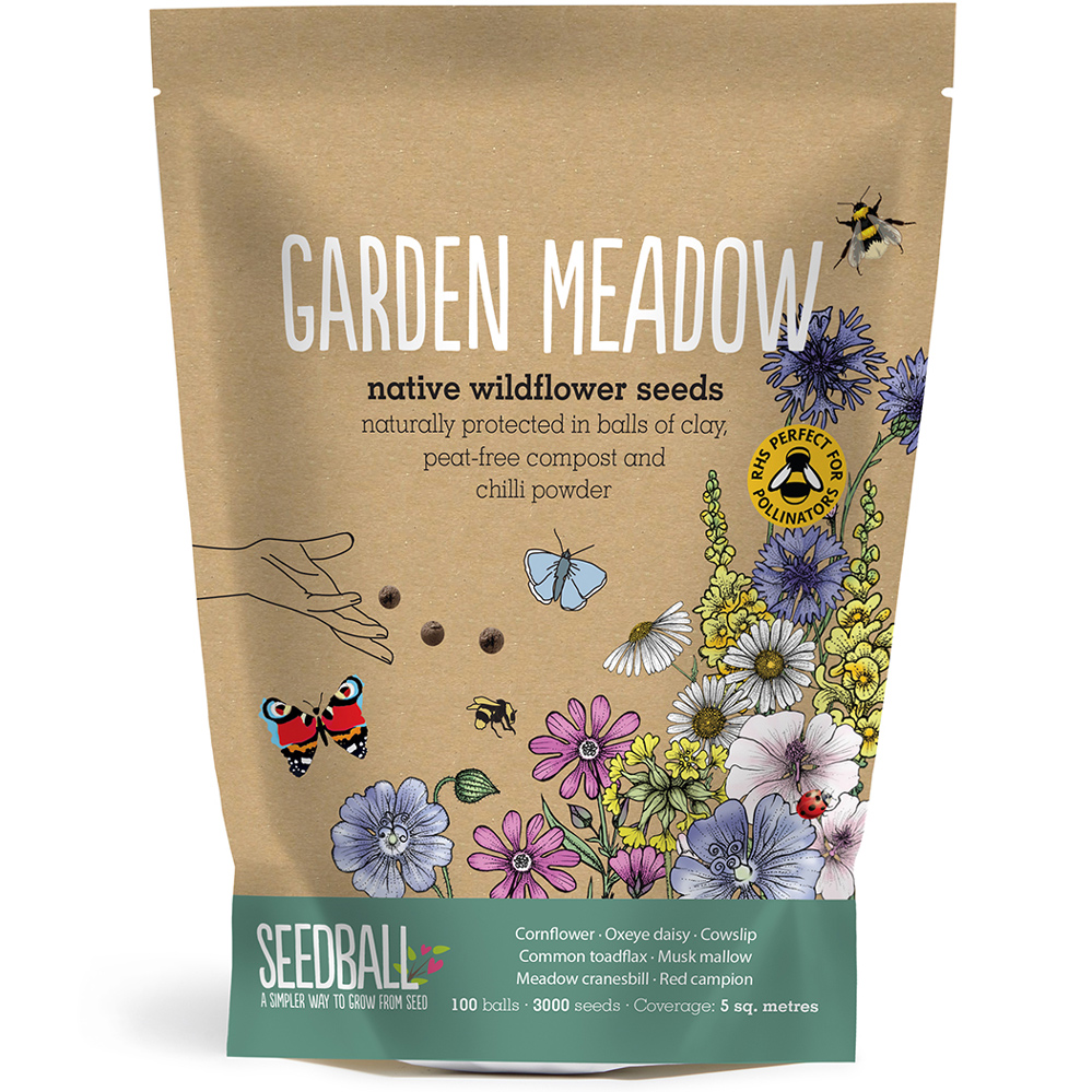 seedball Garden Meadow Mix Wildflower Grab Bags