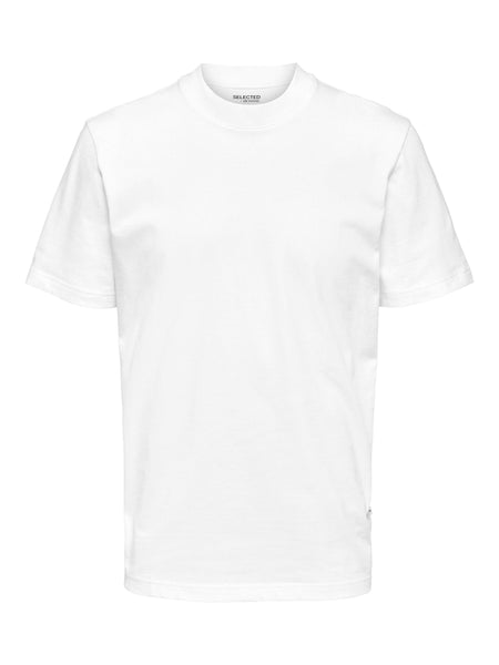 Selected Homme Slhrelaxcolman Bright White T-shirt