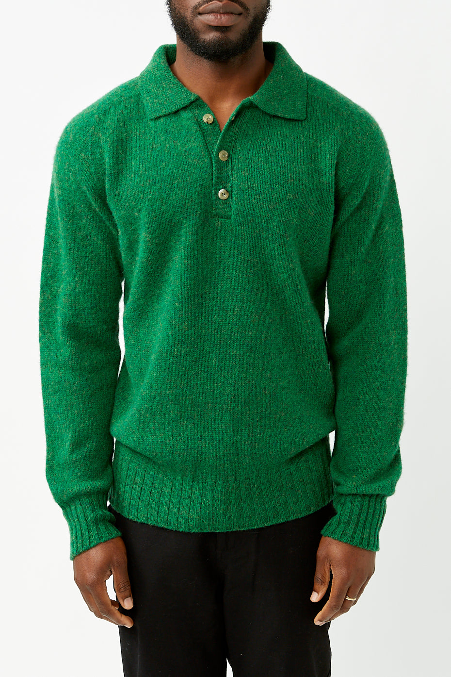 Howlin' Greenlover Ghost Pressure Polo Knit