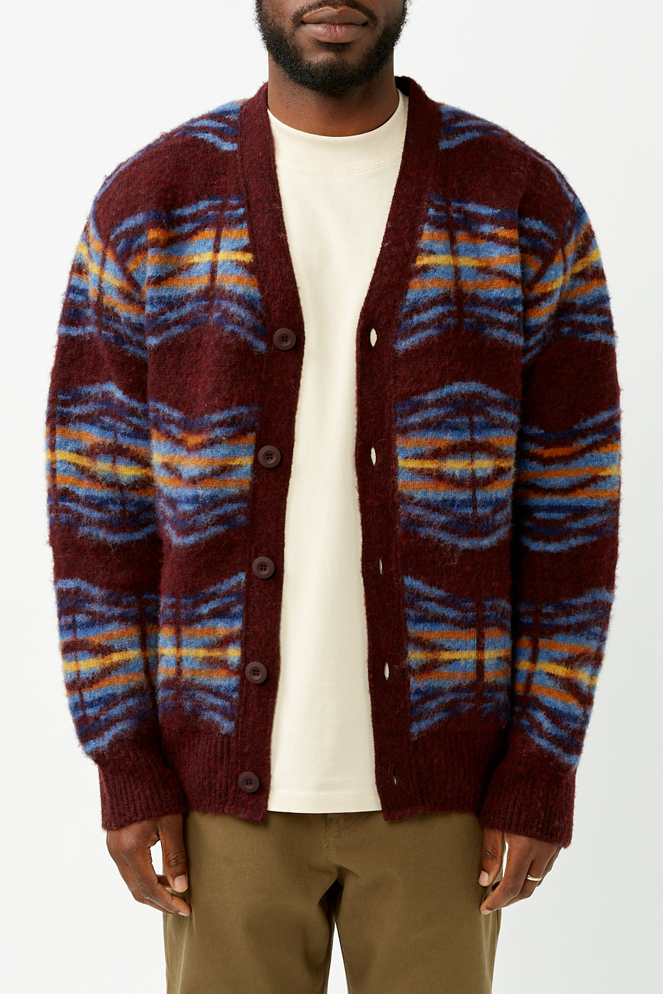 Howlin' Bordeaux Out Of This World Knit Cardigan