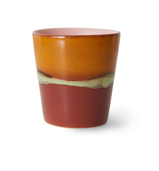 HK Living | 70s Ceramics: Coffee Mug - Clay