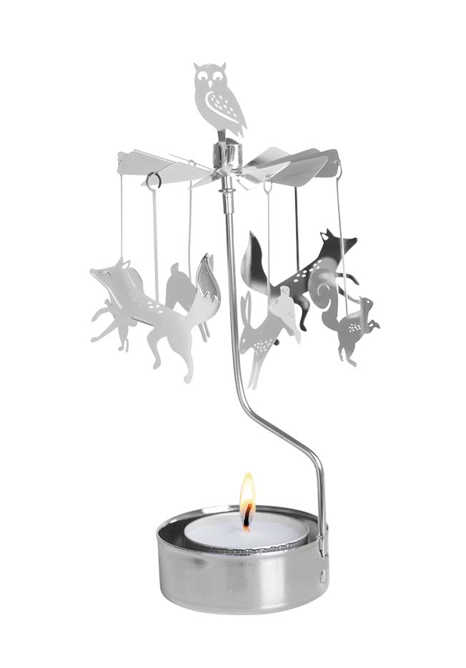 Pluto Produkter Angel Chime Forest Animals Silver
