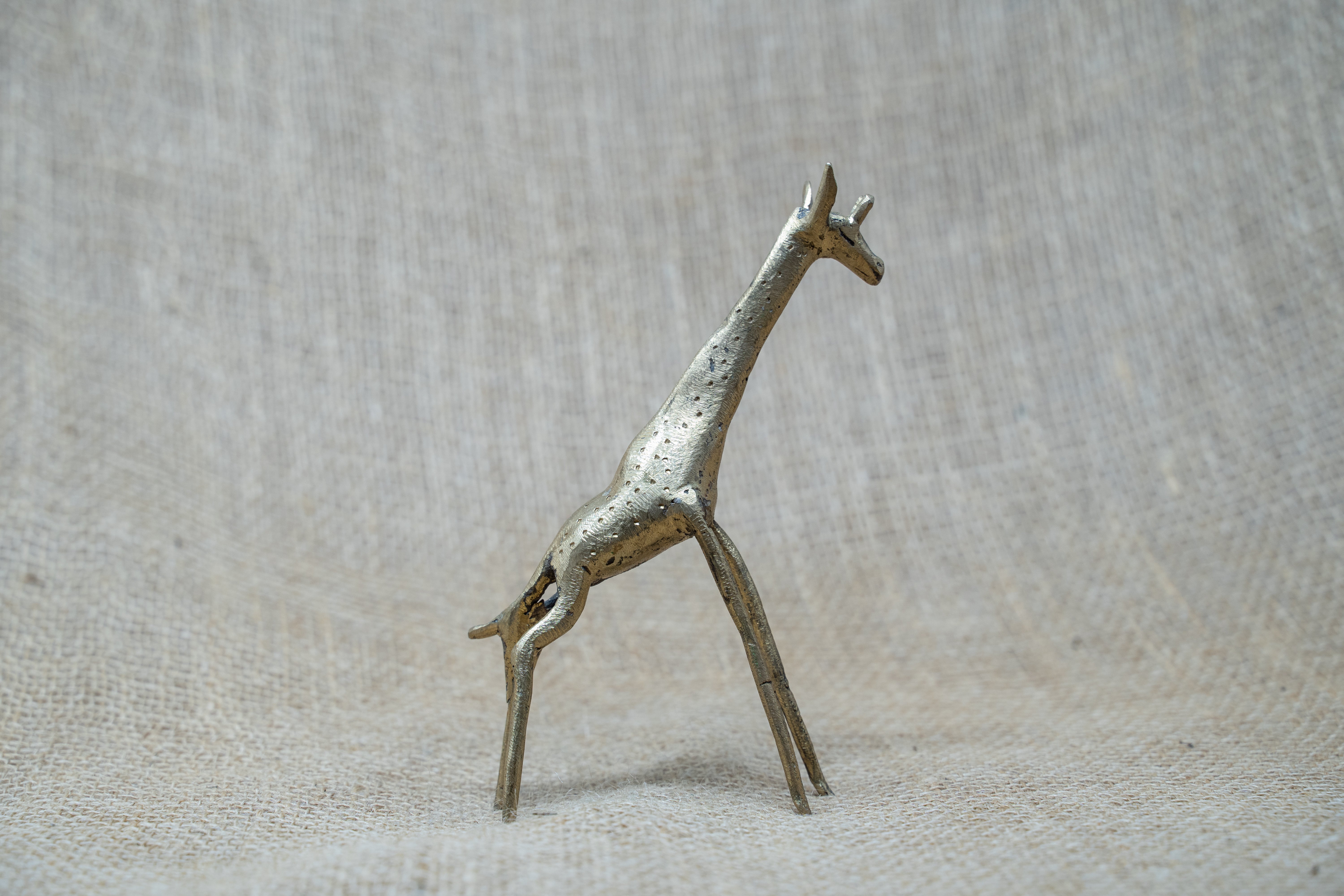 botanicalboysuk Tuareg Brass Animals - Giraffe 43.2