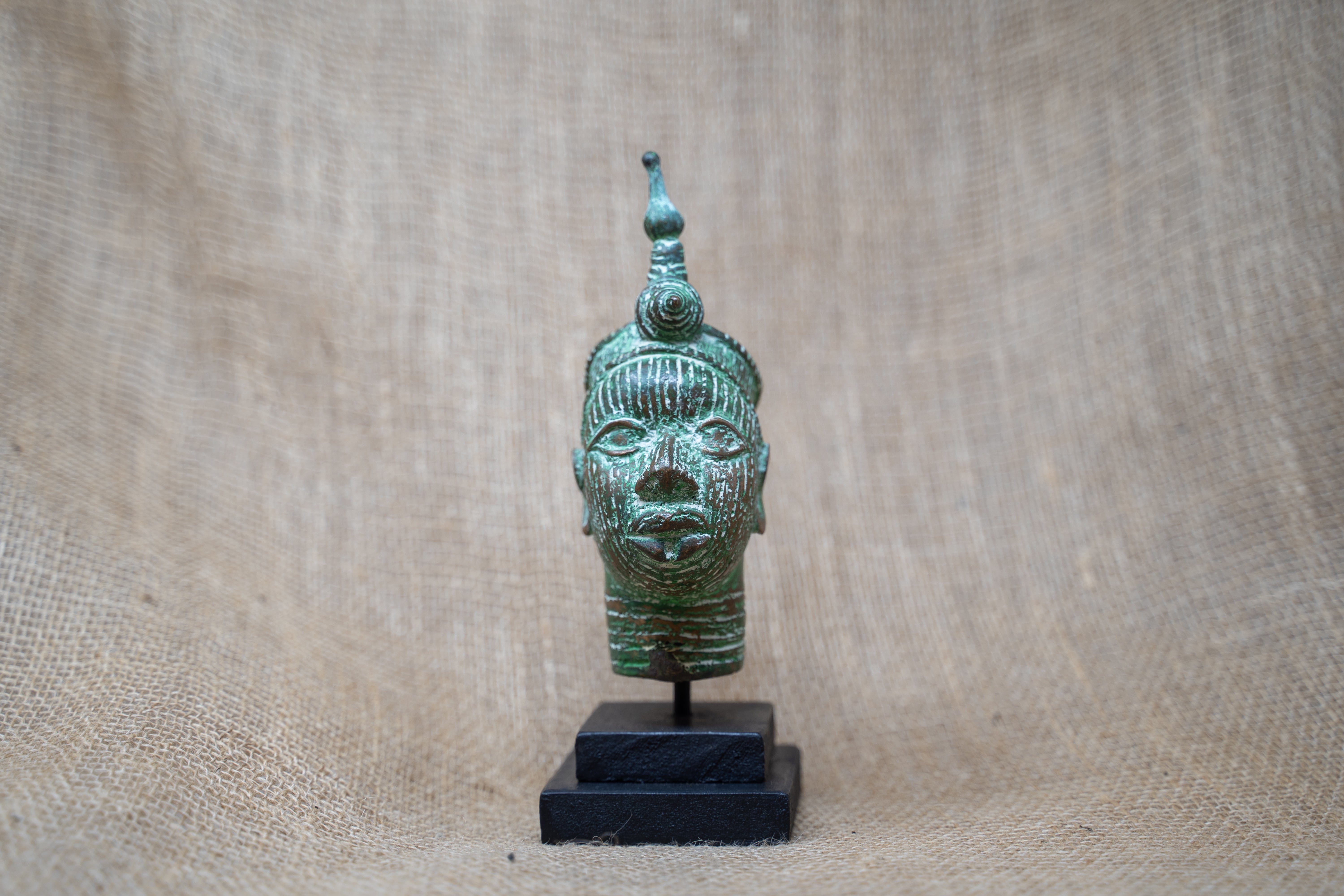 botanicalboysuk Benin Bronze Head - 37.6