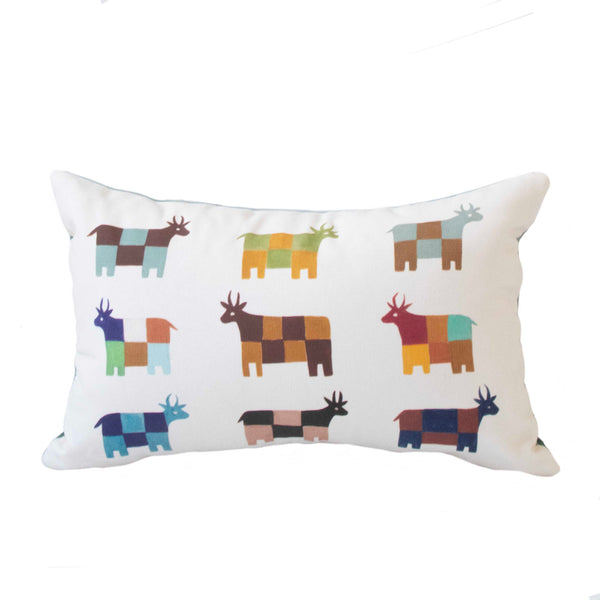 Rosanna Corfe Moo Cows Printed Cushion