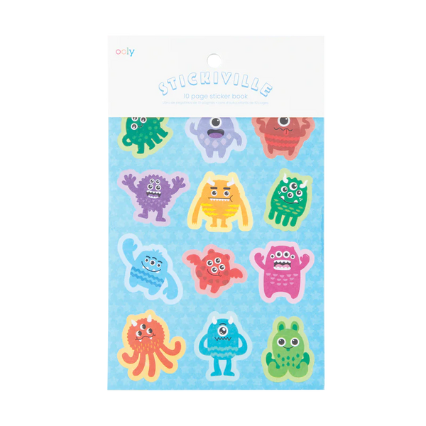 Ooly Stickiville Monster Sticker Book