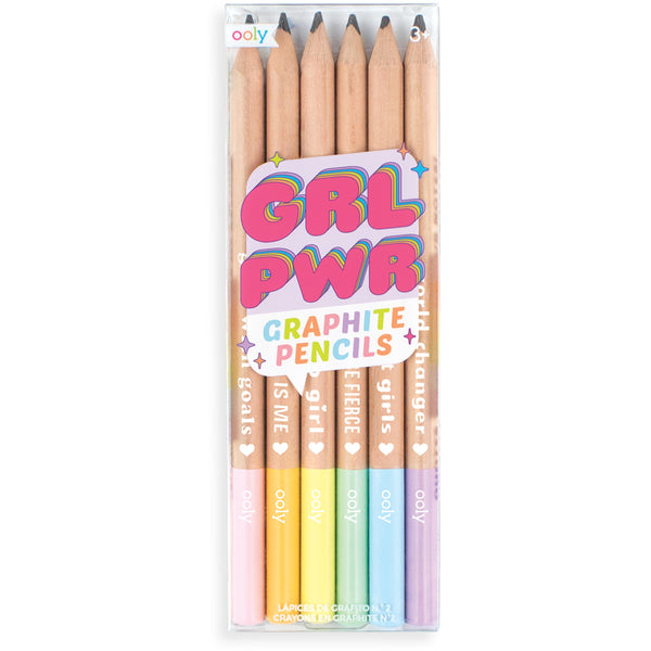 Ooly Graphite Pencils - Grl Power