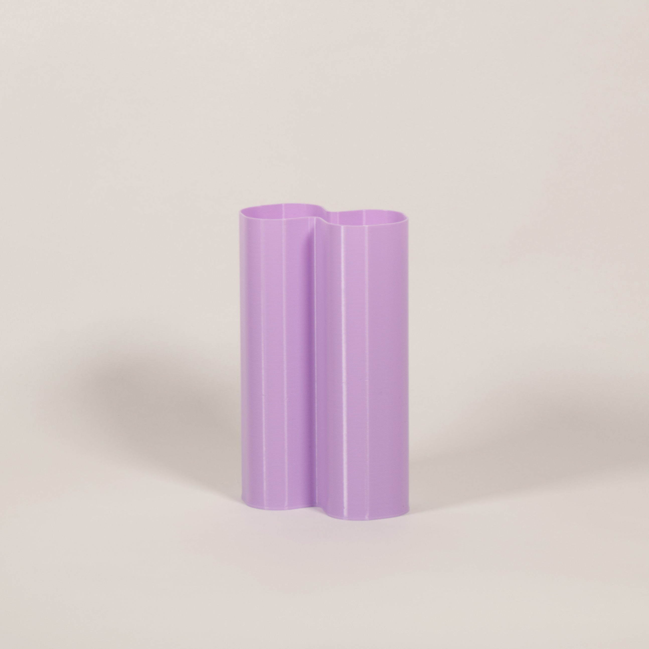 Warren&Laetitia Vase Alvaro S Violet - Plastique Recyclé Et Impression 3d - -
