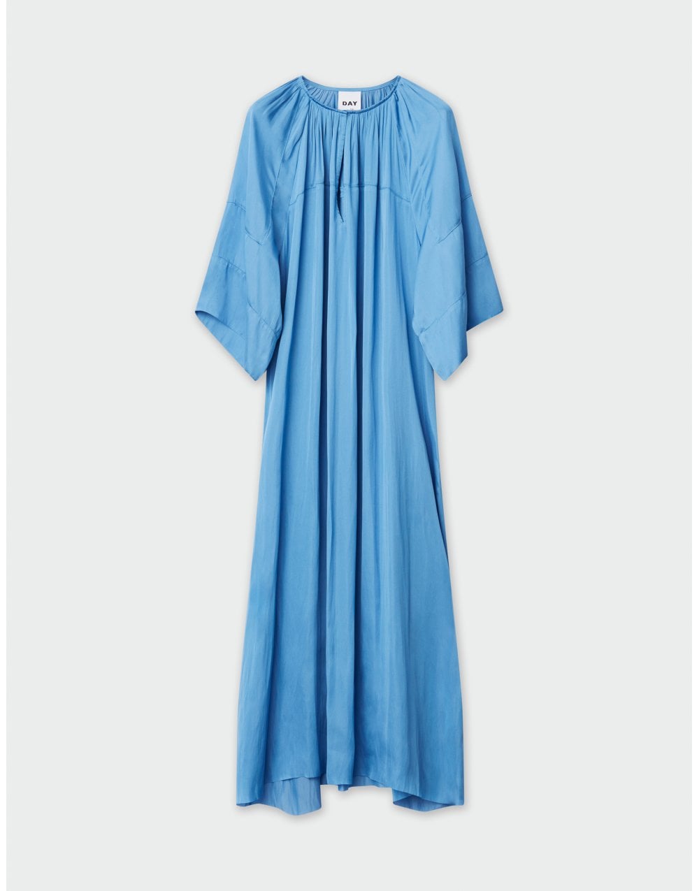 DAY Birger Day Birger Jaden Modern Drape Dress Col: Silver Lake Blue, Size: 36