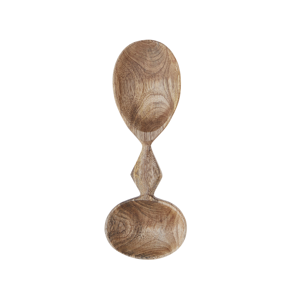 Madam Stoltz Wooden Hand Carved Double Spoon