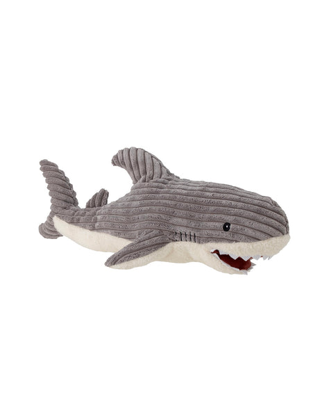 Bloomingville Petter Whale Soft Toy In Grey