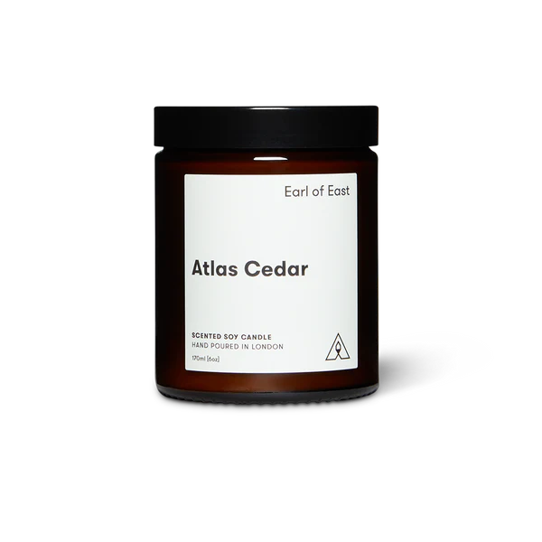Earl of East London Atlas Cedar Soy Wax Candle 170ml