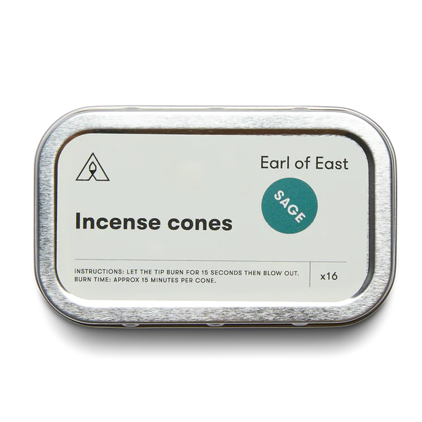 Earl of East London Incense Cones - Sage
