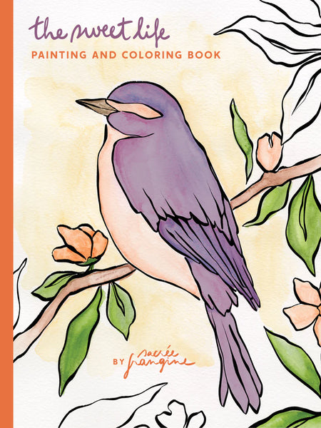 Abrams & Chronicle Sweet Life Painting & Colouring Book by Sacree Frangine