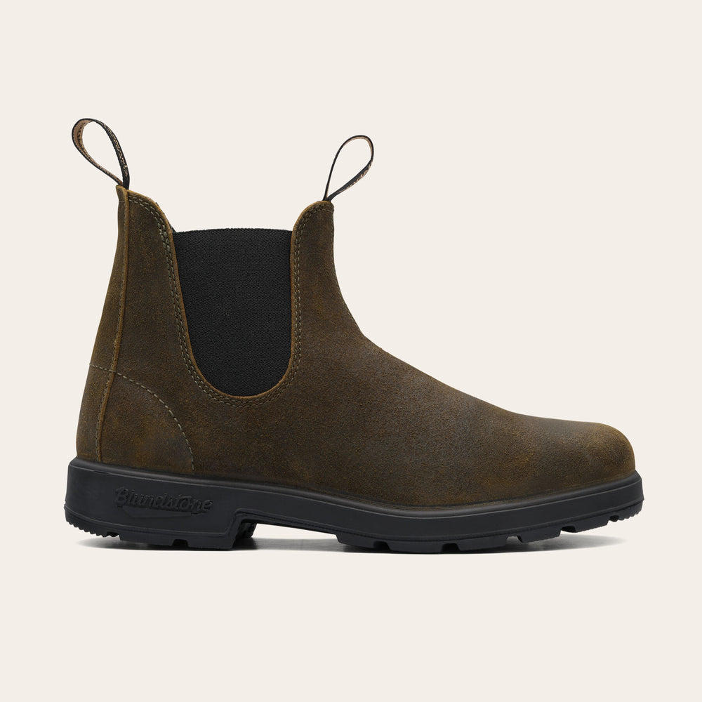 Blundstone Olive Suede and Black 1615 Originals Boots UNISEX