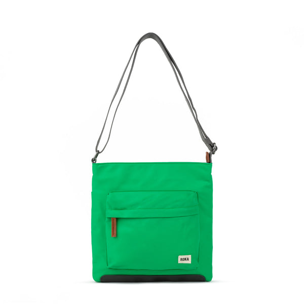 ROKA Kennington B Medium Nylon Green Apple Bag