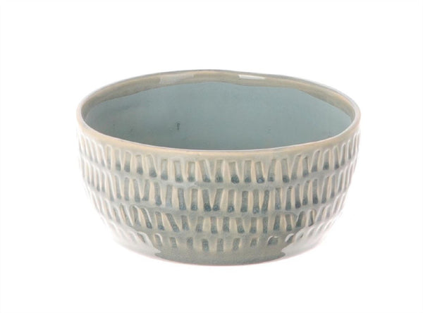The Satchville Gift Company 15cm Blue Ceramic Elsa Bowl Pot
