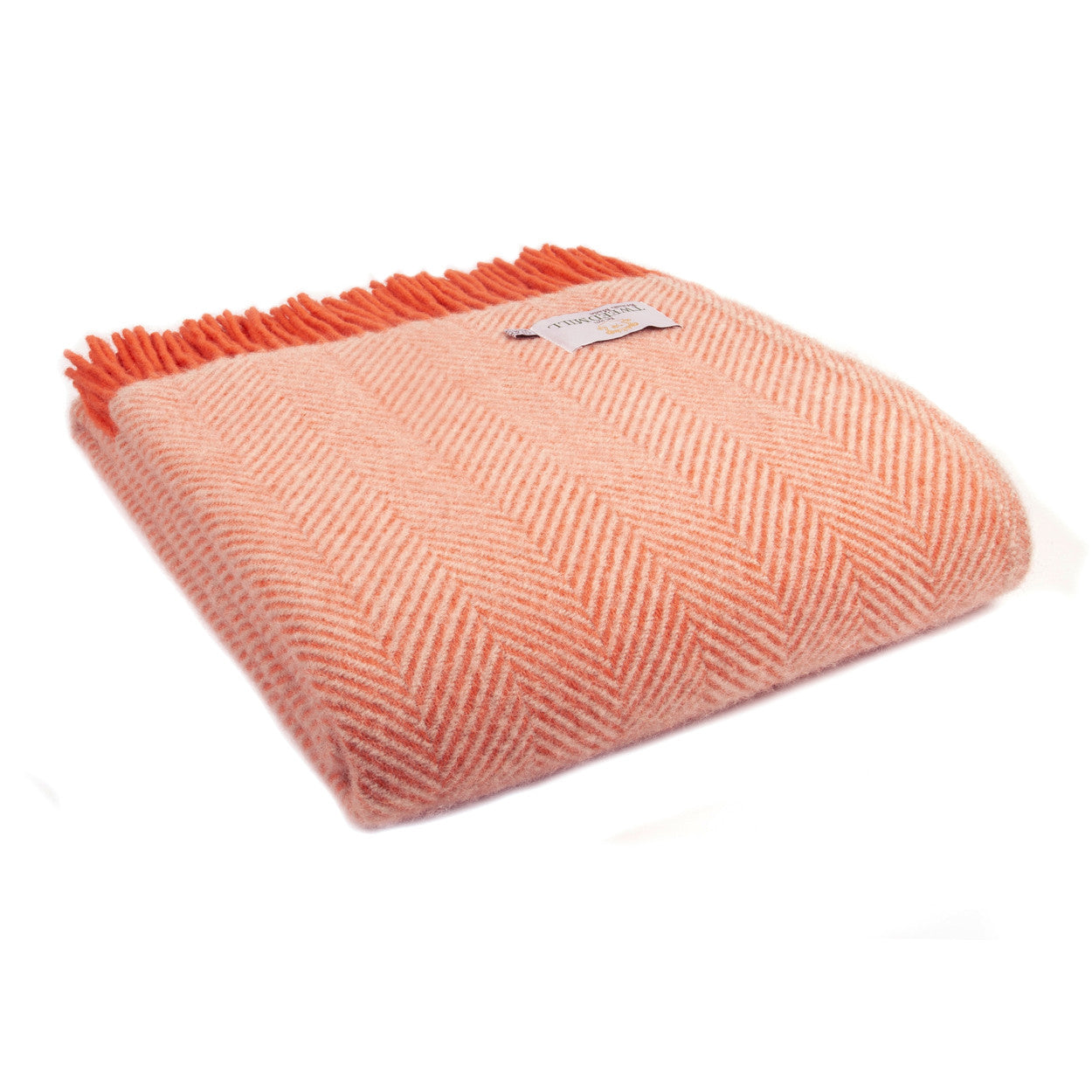 tweedmill-lifestyle-herringbone-weave-blanket-flamingo-and-pearl