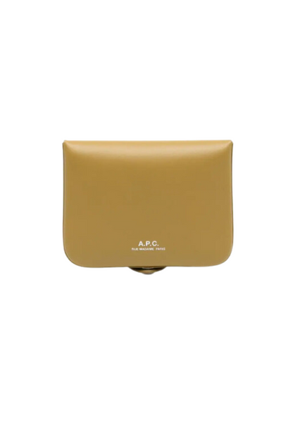 A.P.C. Josh Coin Purse Olive