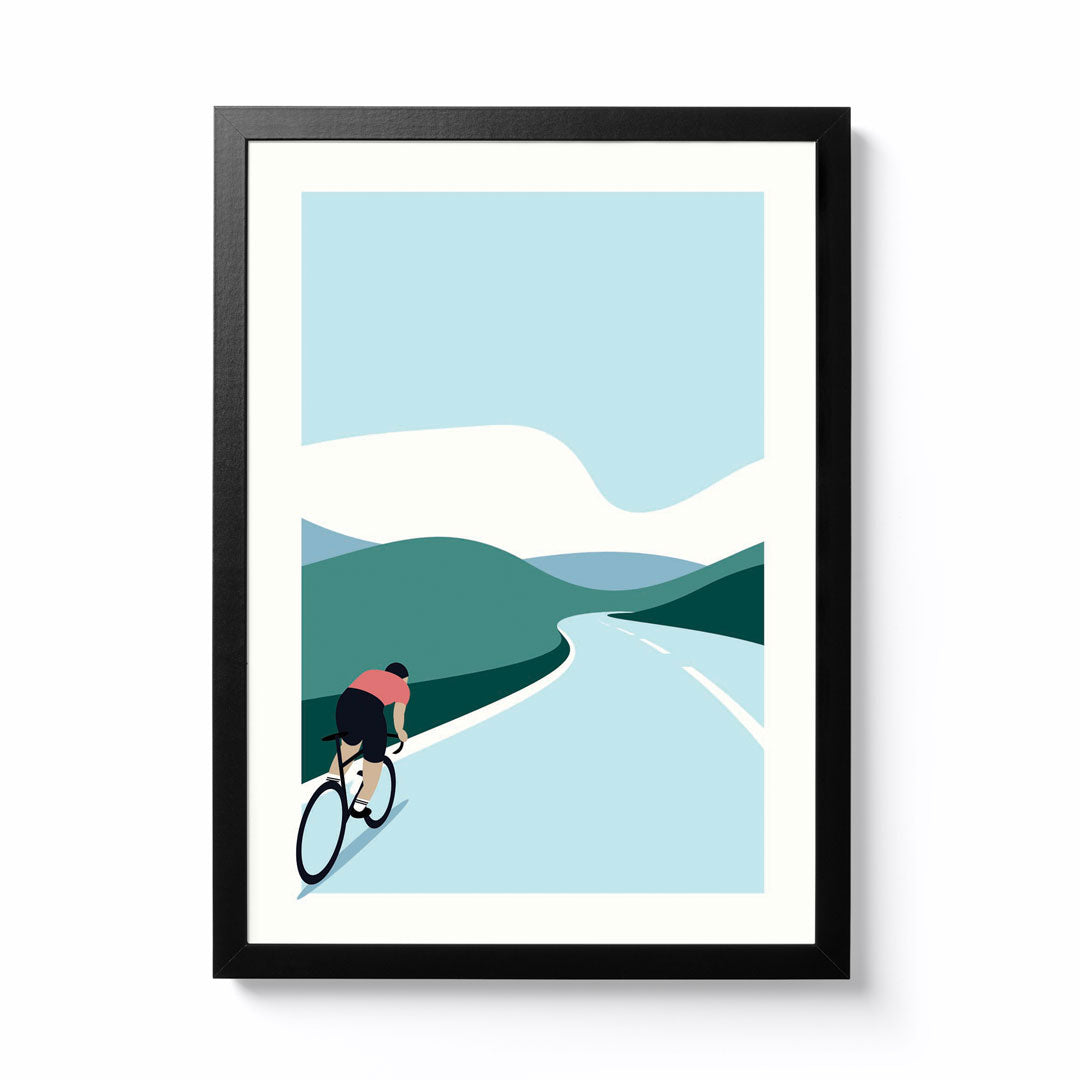 OR8DESIGN A4 Out for a Spin Framed Print