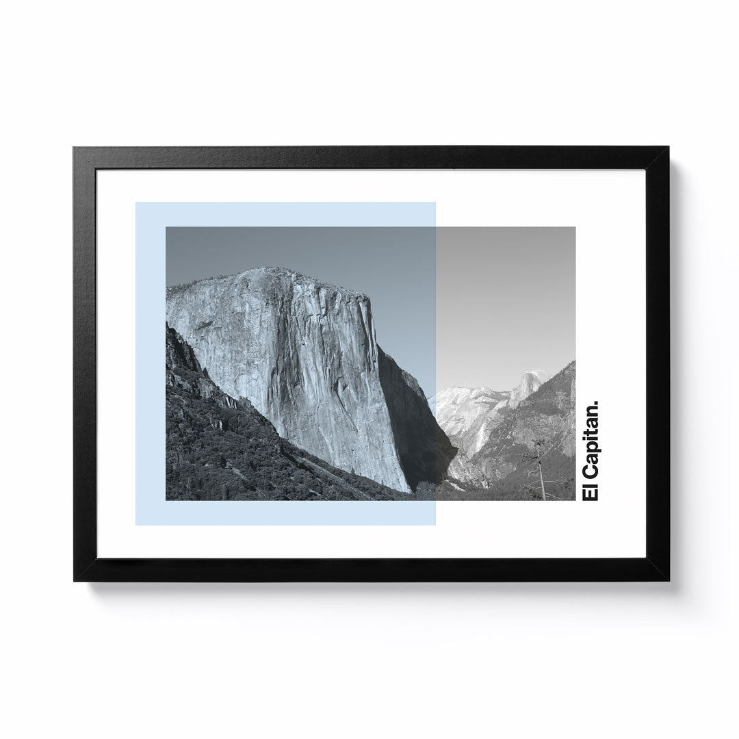 National Park Print Shop A4 El Capitan Framed Print