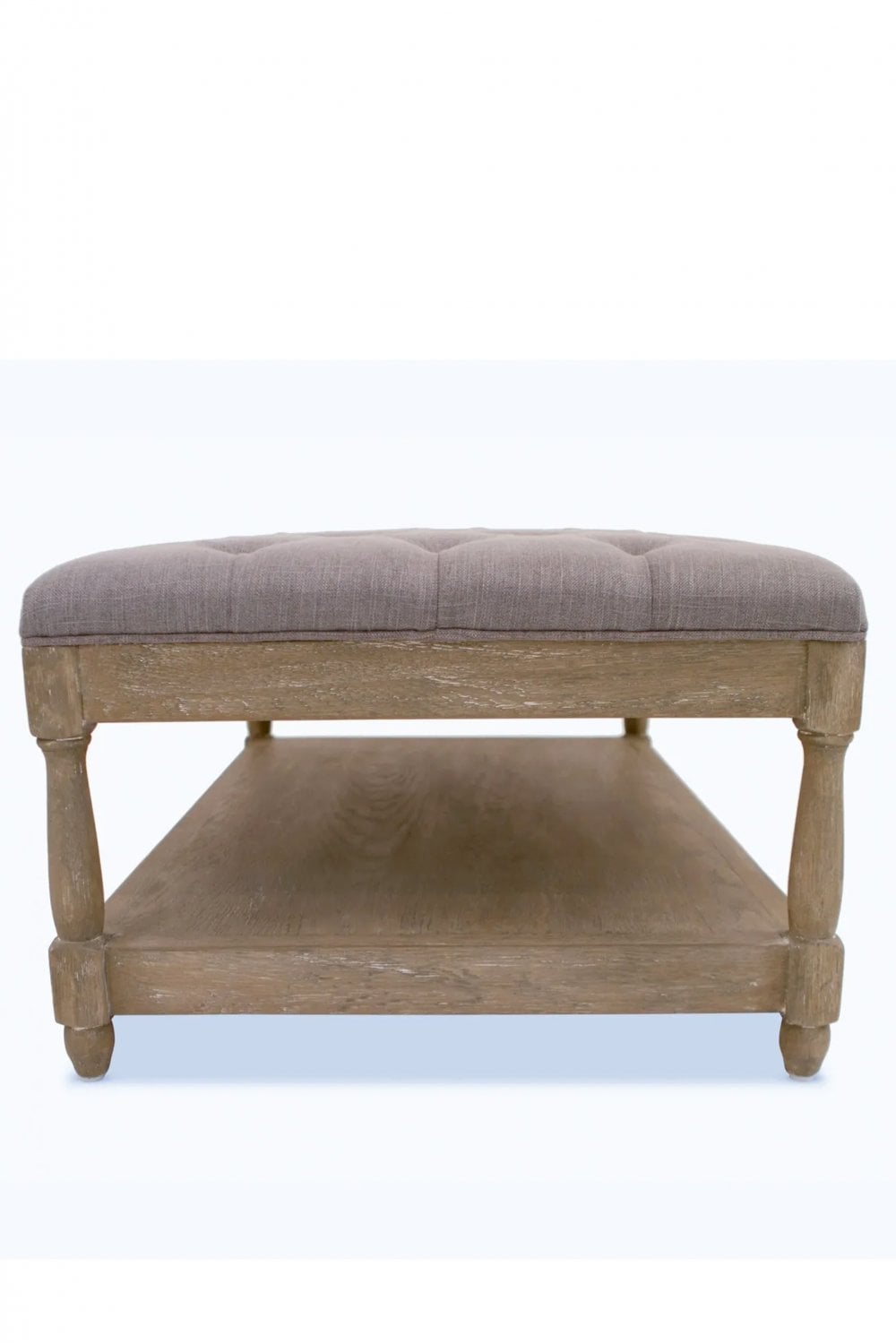 The Home Collection St James Soft Grey Button Coffee Table