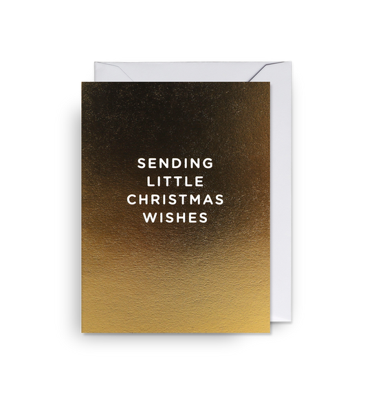 Lagom Design Sending Little Christmas Wishes Mini Card