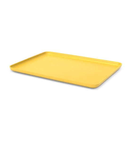 Ekobo Large Tray, Lemon Yellow