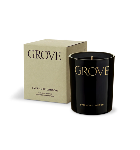 Evermore London Grove Scented Candle, Earth & Ancient Pine