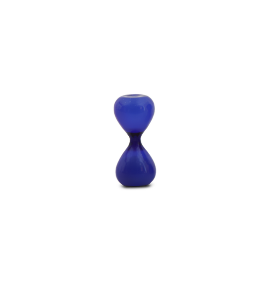 Hightide Small Hourglass Sand Timer, Blue