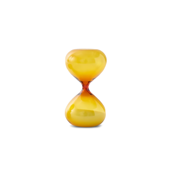 Hightide Large Hourglass Sand Timer, Amber