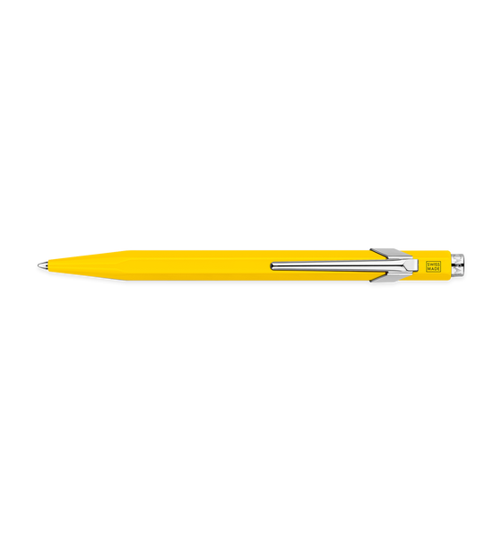 Caran d'Ache Metal 849 Ballpoint Pen, Yellow