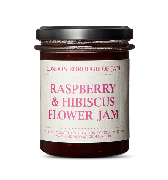 The London Borough of Jam Raspberry & Hibiscus Flower Jam
