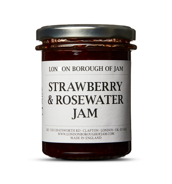 The London Borough of Jam Strawberry & Rosewater Jam