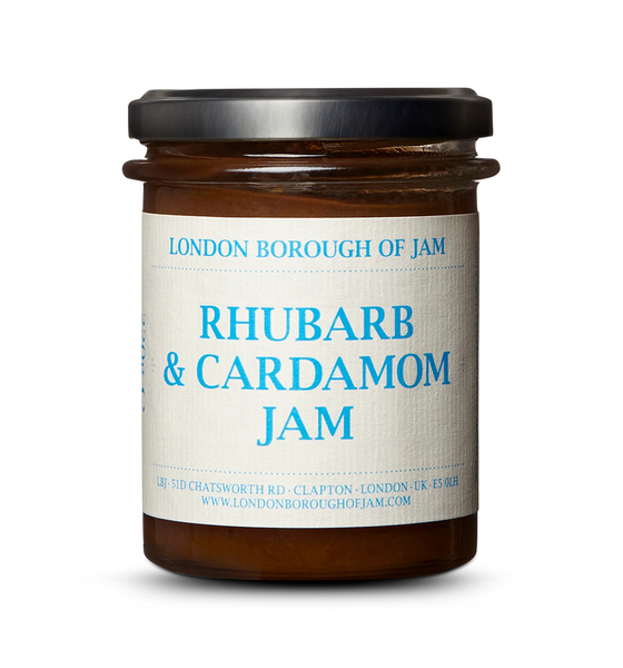 The London Borough of Jam Rhubarb & Cardamom Jam