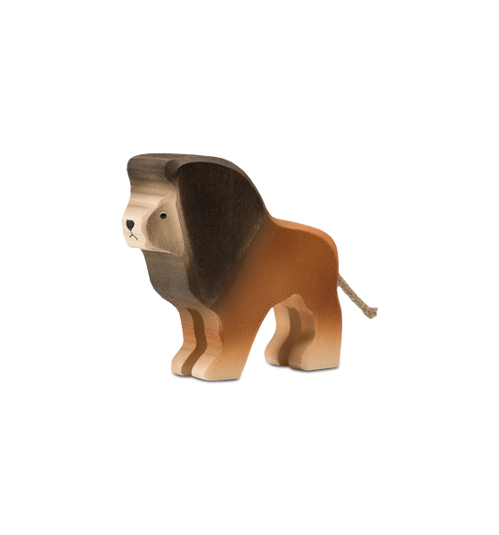 Trauffer Large Lion Wooden Toy