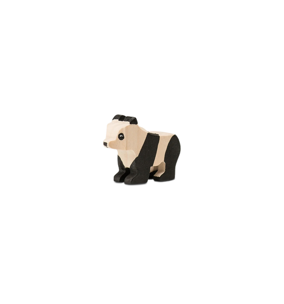 Trauffer Mini Panda Cub Wooden Toy