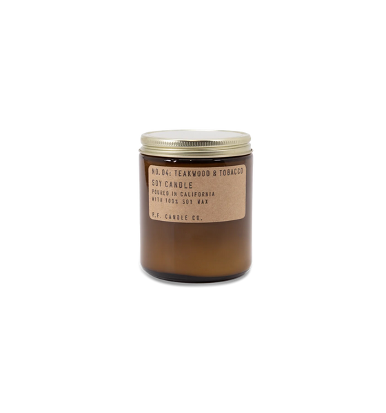 P.F. Candle Co Teakwood & Tobacco Scented Candle