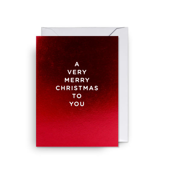 Lagom Design A Very Merry Christmas To You Mini Card
