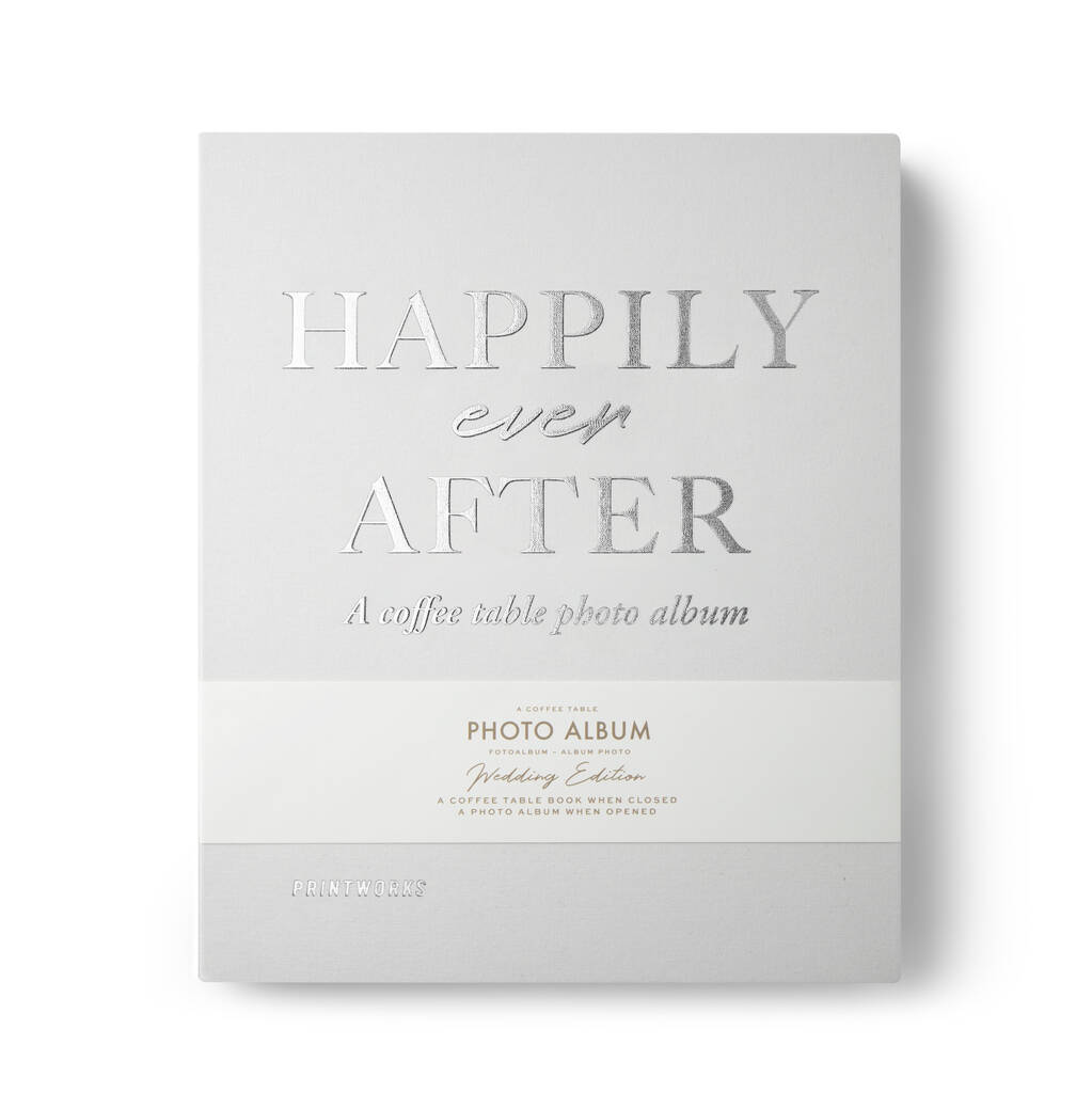 PrintWorks Happily Ever After Wedding Photo Album
