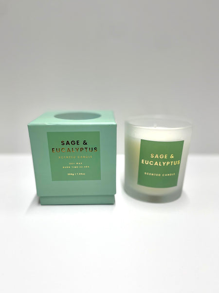 Lark London Sage & Eucalyptus Soy Wax Candle
