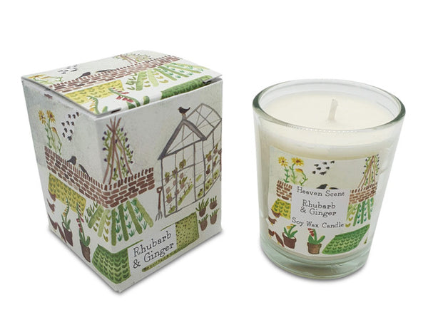 Heaven Scent 9cl Rhubarb and Ginger Mini Aromapot Candle 