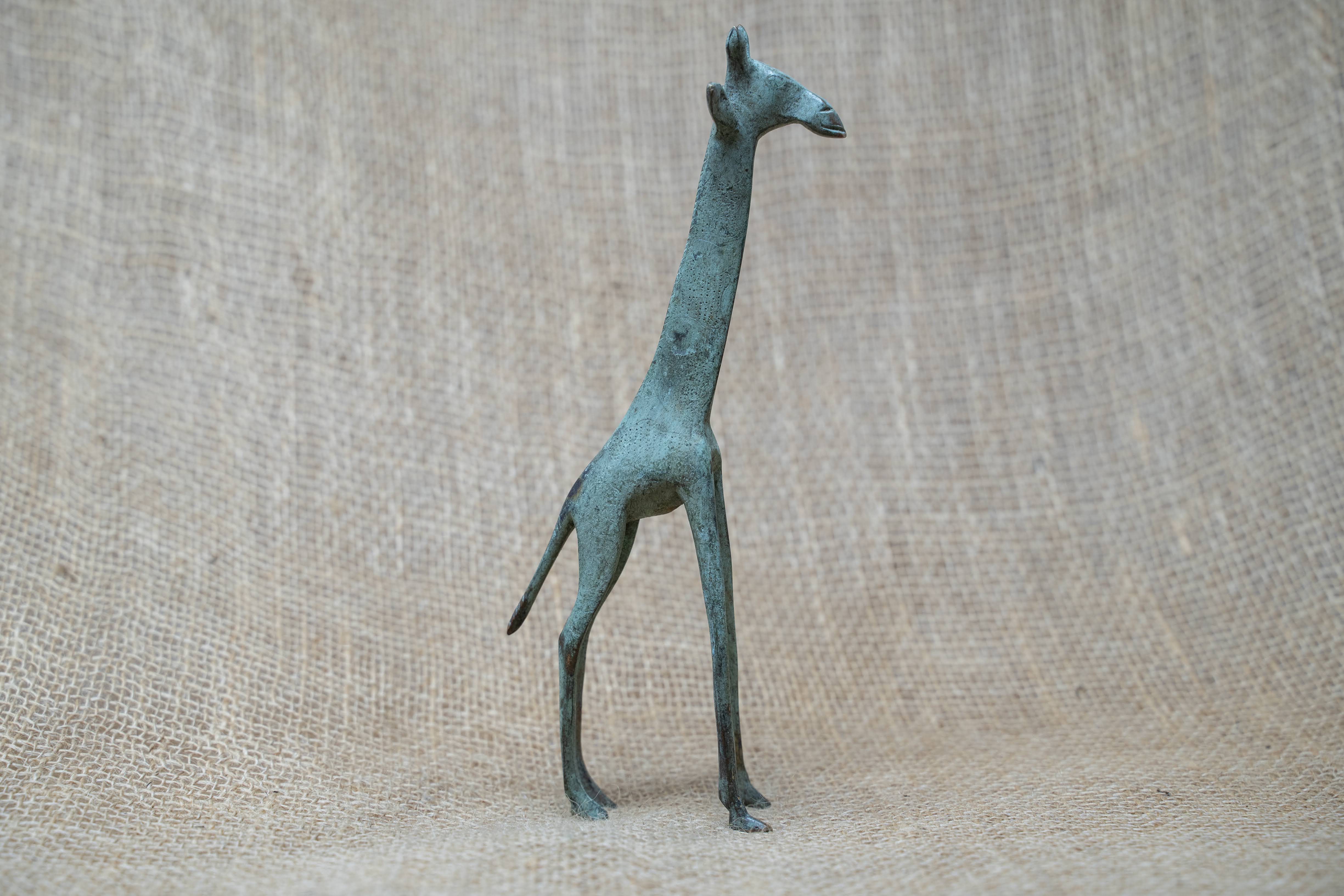 botanicalboysuk Bronze Giraffe - Chad 20cm.1