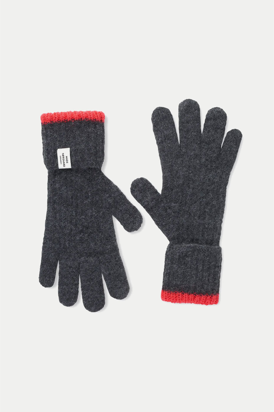 Mads Norgaard Dark Grey Melange Tosca Anine Gloves