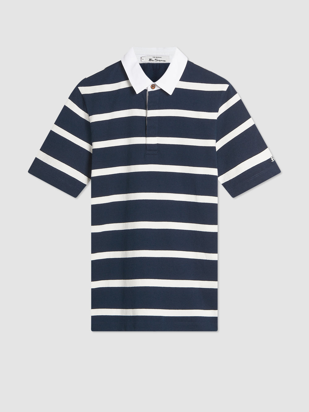 Ben Sherman Bretton Striped Rugby Knitted Polo