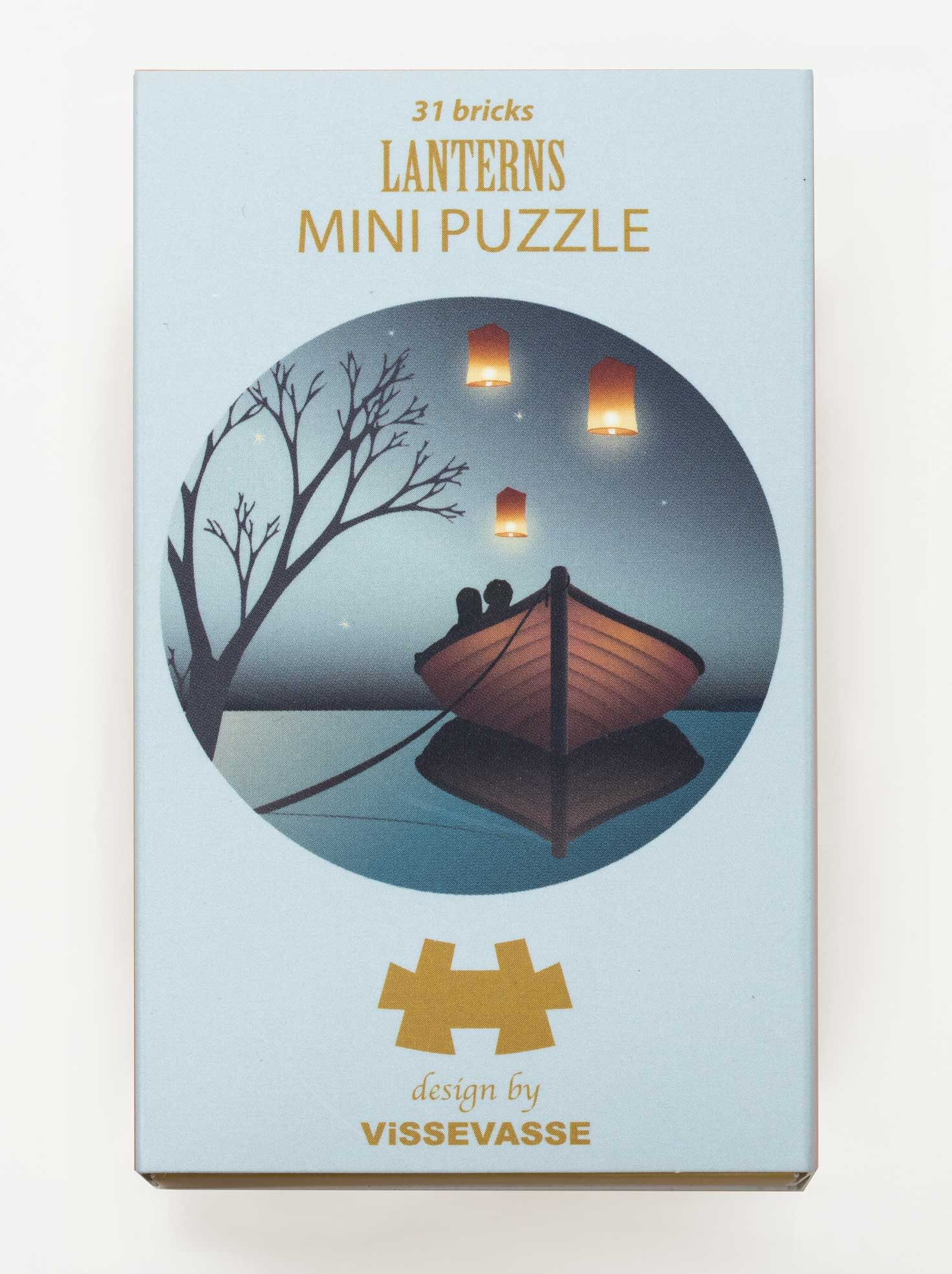 ViSSEVASSE Mini Puzzle 31 Pezzi - Lanterns - Vissevasse