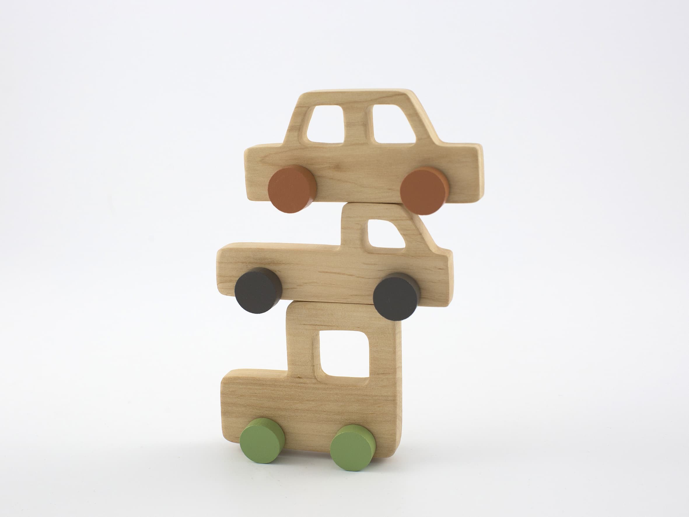 Pinch Toys Camioncino In Legno - Mezzi Di Trasporto Retrò - Pinch Toys