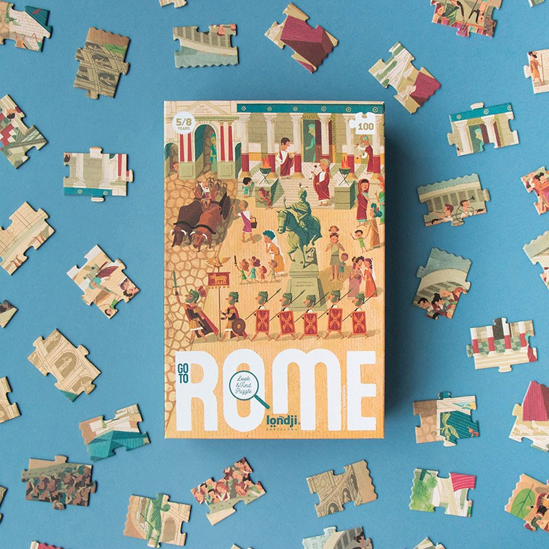 Londji Gioco/puzzle 100 Pezzi - Go To Rome - Londji