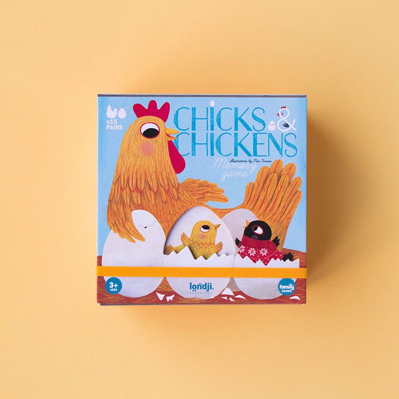 Londji Gioco Di Memoria - Chicks And Chickens - Londji