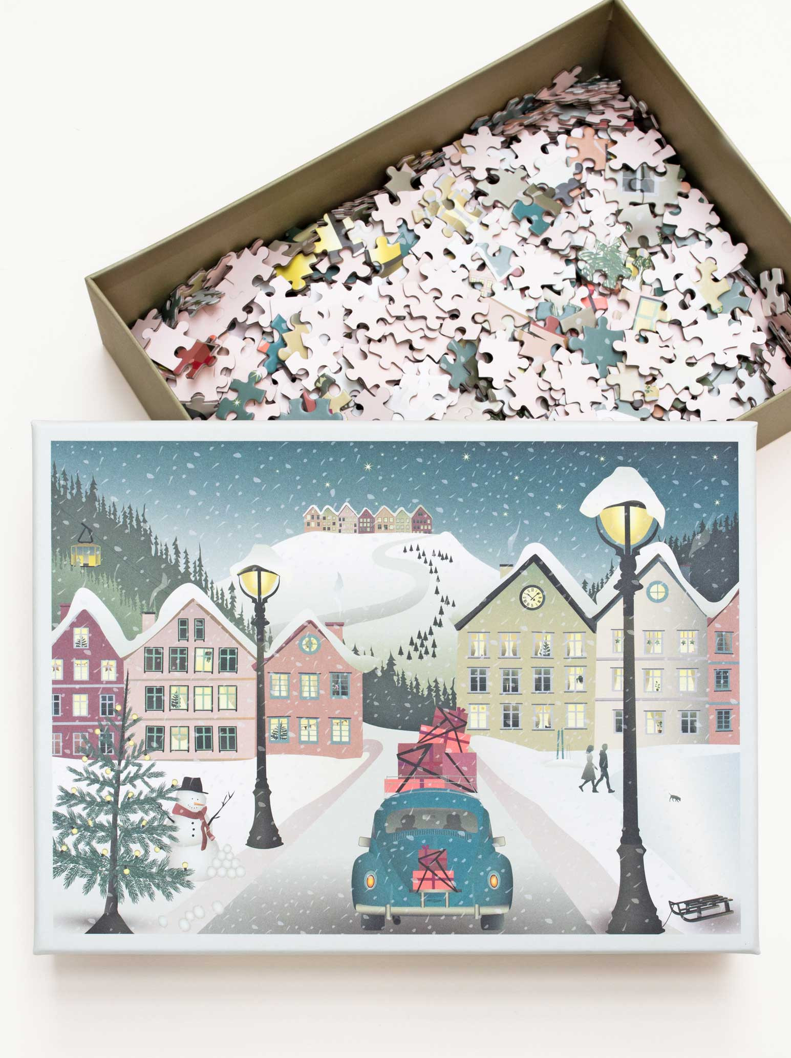 ViSSEVASSE Puzzle 1000 Pezzi - Let It Snow - Vissevasse